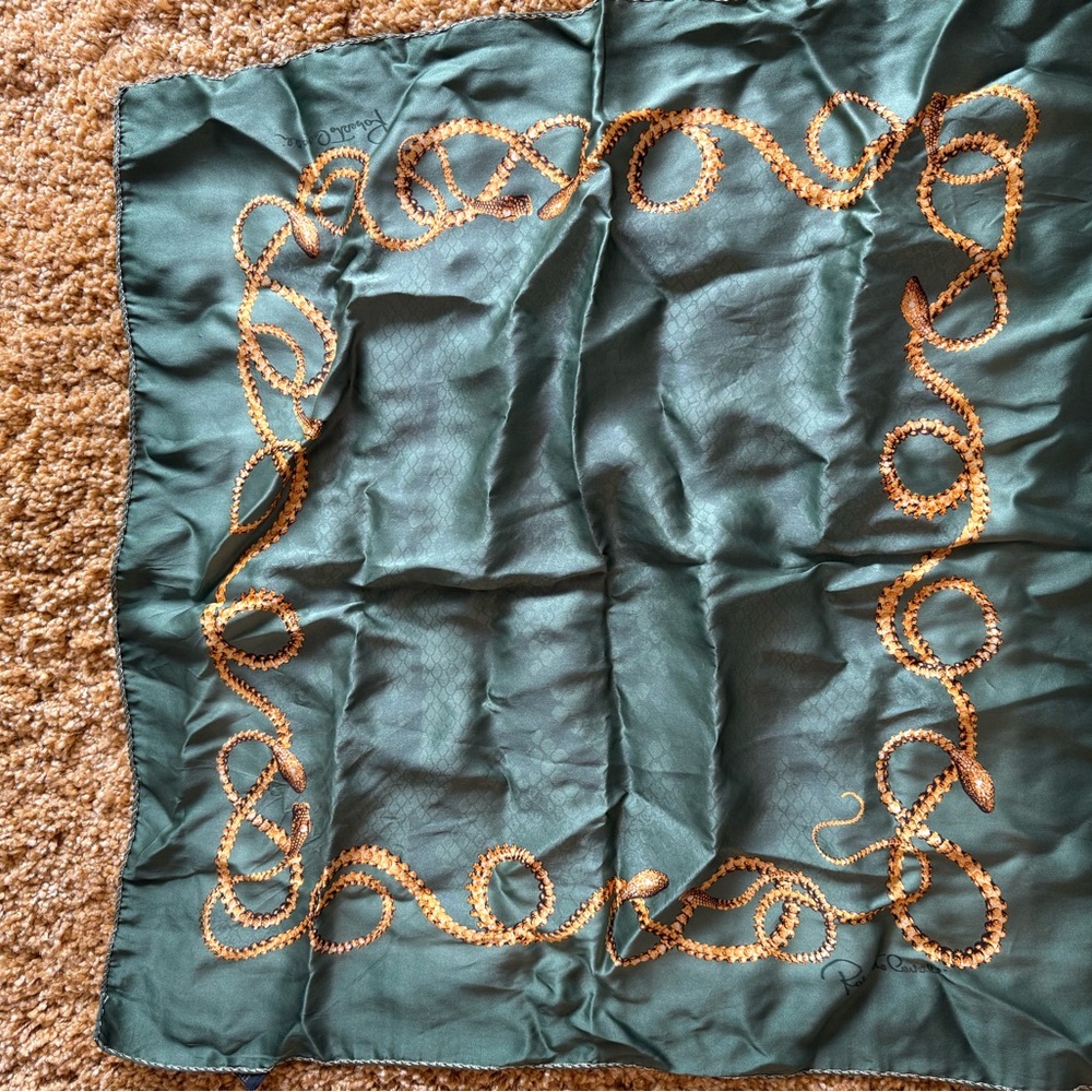 Roberto Cavalli Silk Scarf